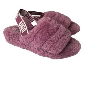Ugg Fluff Yeah Slide size 7 pink
